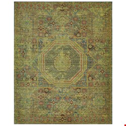 Nourison Timeless TML06 Teal (99446210715) Rectangle 8'6