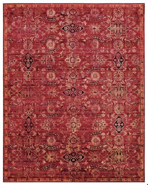 Nourison Timeless TML07 Red (99446210562) Rectangle 7'9" x 9'9" Area Rug