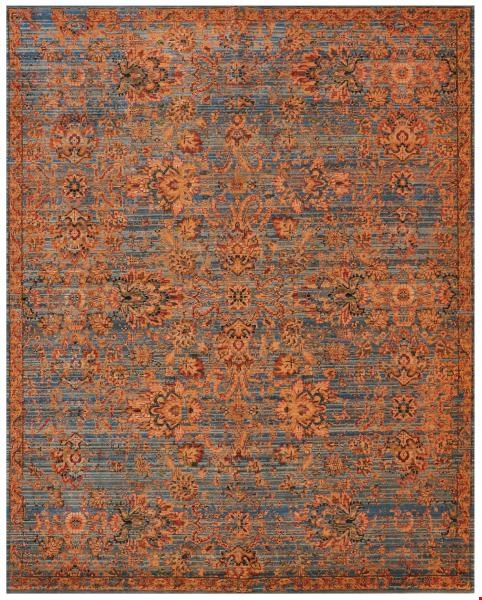 Nourison Timeless TML08 Teal (99446210784) Rectangle 8'6" x 11'6" Area Rug