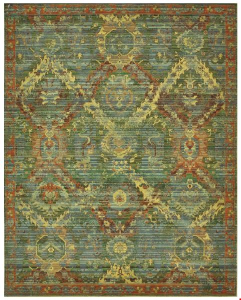Nourison Timeless TML10 Seaglass (99446210906) Rectangle 9'9" x 13'0" Area Rug