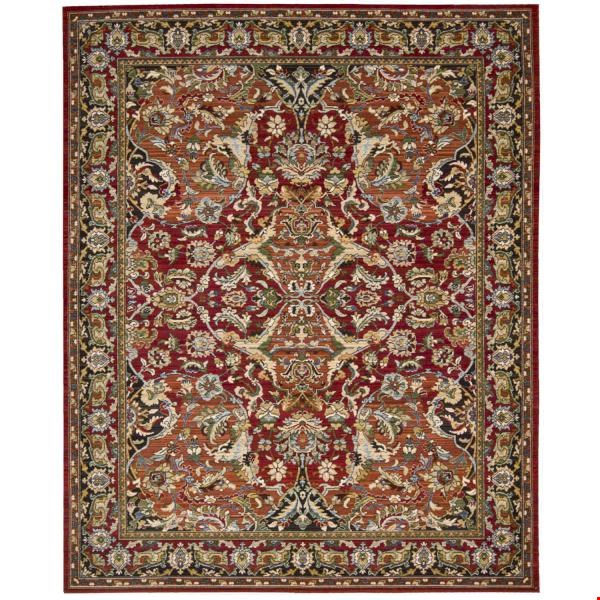 Nourison Timeless TML15 Red (99446274137) Rectangle 7'9" x 9'9" Area Rug