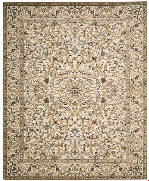 Nourison Timeless TML16 Copper (99446274168) Rectangle 7'9" x 9'9" Area Rug