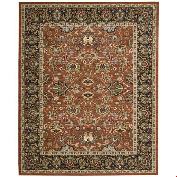Nourison Timeless TML20 Persimmon (99446276834) Rectangle 8'6" x 11'6" Area Rug
