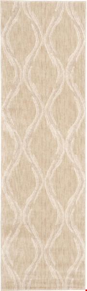 Nourison Tranquility TNQ02 Beige (99446262370) Runner 2'2" x 7'6" Area Rug