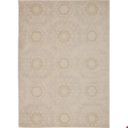 Nourison Tranquility TNQ03 Ivory (99446262608) Rectangle 5'3