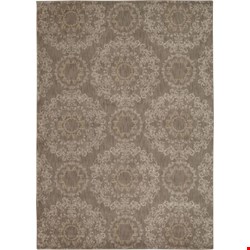 Nourison Tranquility TNQ03 Stone (99446262639) Rectangle 5'3