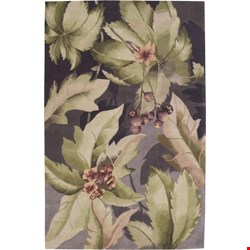 Nourison Tropics TS03 Plum (99446818621) Rectangle 8'3