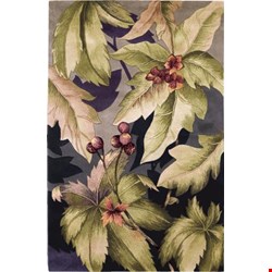 Nourison Tropics TS03 Plum (99446819253) Rectangle 9'6