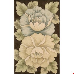 Nourison Tropics TS09 Brown (99446546340) Rectangle 9'6