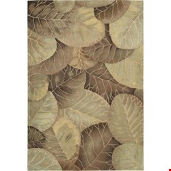 Nourison Tropics TS12 Brown Green (99446017475) Rectangle 3'6