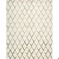 Nourison Twilight TWI15 Ivory Grey (99446293565) Rectangle 8'6