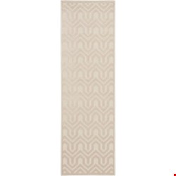 Nourison Ultima UL316 Ivory Sand (99446276025) Runner 2'2