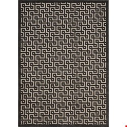 Nourison Ultima UL322 Ivory Charcoal (99446255655) Rectangle 7'9