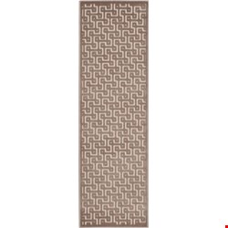 Nourison Ultima UL322 Ivory Mocha (99446276308) Runner 2'2