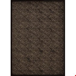 Nourison Ultima UL323 Beige Espresso (99446256188) Rectangle 5'3