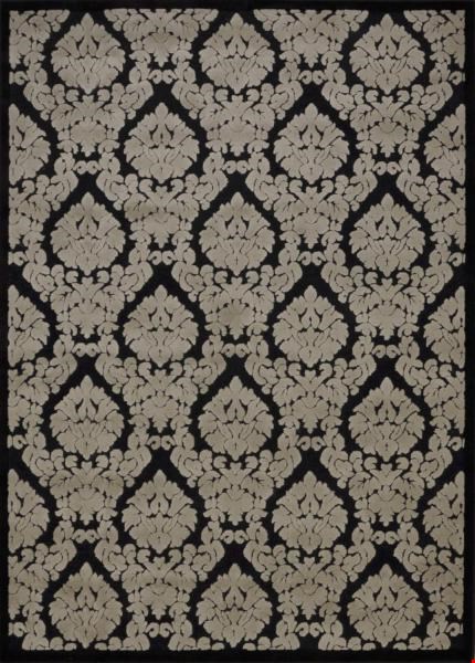 Nourison Ultima UL513 Black Grey (99446276476) Rectangle 7'6" x 9'6" Area Rug