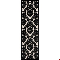 Nourison Ultima UL513 Ivory Black (99446276506) Runner 2'2