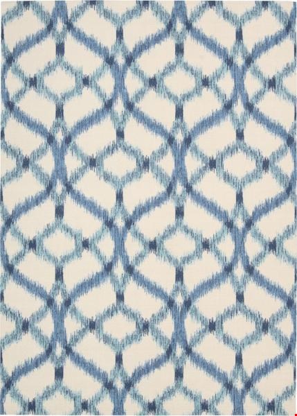Nourison Waverly Wav01 Sun & Shade SND05 Aegean (99446147899) Rectangle 5'3" x 7'5" Area Rug