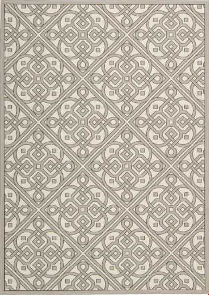 Nourison Waverly Wav01 Sun & Shade SND31 Stone (99446314468) Rectangle 10'0" x 13'0" Area Rug