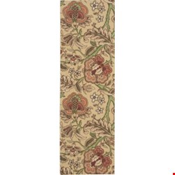 Nourison Waverly Wav03 Global Awakening WGA01 Antique (99446176707) Runner 2'6