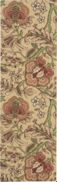 Nourison Waverly Wav03 Global Awakening WGA01 Antique (99446176707) Runner 2'6" x 8'0" Area Rug