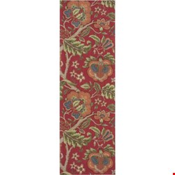 Nourison Waverly Wav03 Global Awakening WGA01 Garnet (99446176622) Runner 2'6