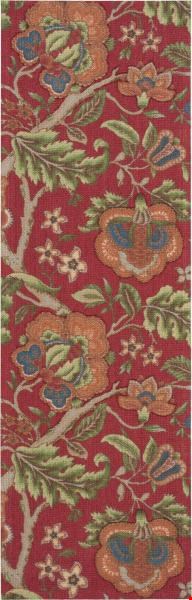 Nourison Waverly Wav03 Global Awakening WGA01 Garnet (99446176622) Runner 2'6" x 8'0" Area Rug