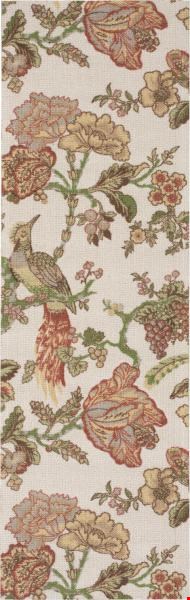 Nourison Waverly Wav03 Global Awakening WGA05 Pear (99446176868) Runner 2'6" x 8'0" Area Rug