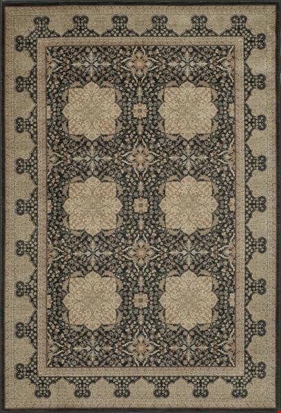 Momeni Encore (ENCOREC-12BLK2378) Runner 0'5" x 2'3" Area Rug