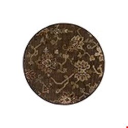 Oriental Weavers Allure Brown (A054C1235RDST) Round 7'8