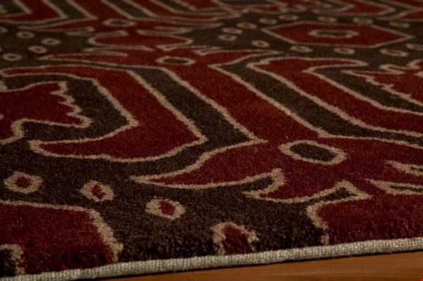 Momeni Habitat (HABITHB-01BRN3656) Rectangle 0'6" x 3'6" Area Rug
