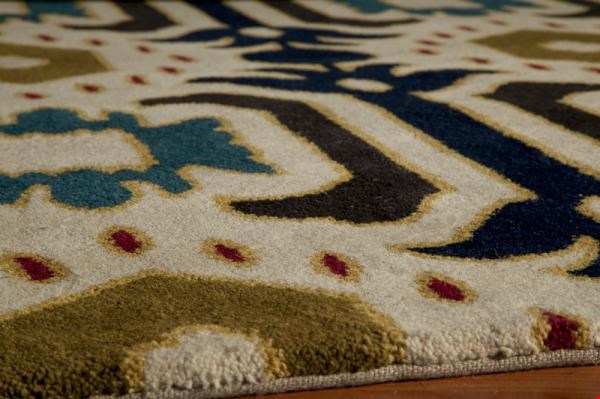 Momeni Habitat (HABITHB-01IVY2380) Runner 0'8" x 2'3" Area Rug