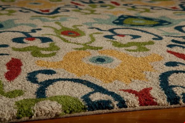 Momeni Habitat (HABITHB-05IVY5080) Rectangle 0'8" x 5'0" Area Rug