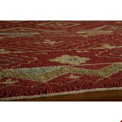 Momeni Habitat (HABITHB-10RED3656) Rectangle 0'6