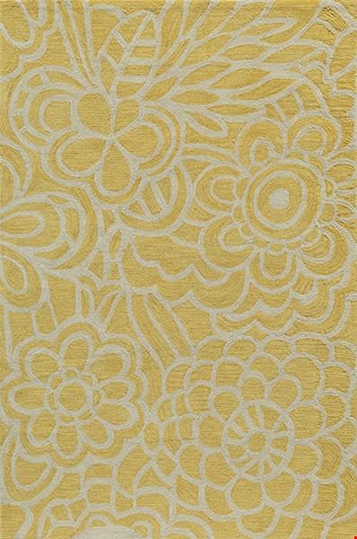 Momeni Havana (HAVANHV-01YEL3959) Rectangle 0'6" x 3'9" Area Rug