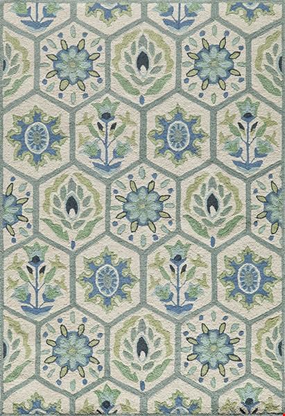 Momeni Havana (HAVANHV-08BLU3959) Rectangle 0'6" x 3'9" Area Rug