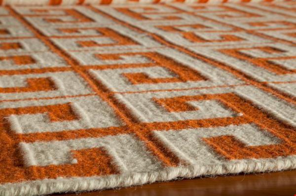 Momeni Laguna (LAGUALG-05ORG3656) Rectangle 0'6" x 3'6" Area Rug