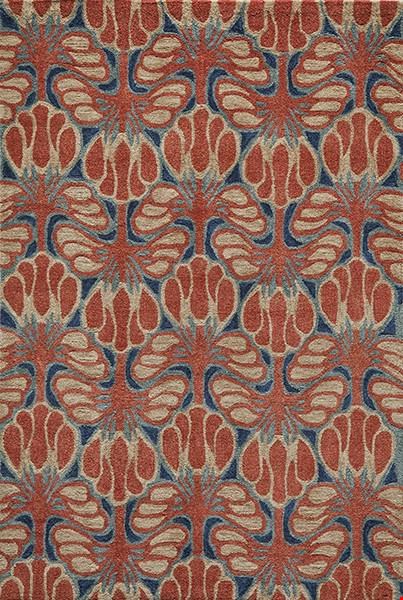 Momeni Rio (RIO00RIO-3RED80A0) Rectangle 0'8" x 8'0" Area Rug