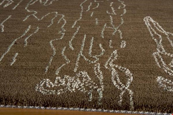 Momeni Sensations (SENSASEN-6BRN2376) Runner 0'7" x 2'6" Area Rug