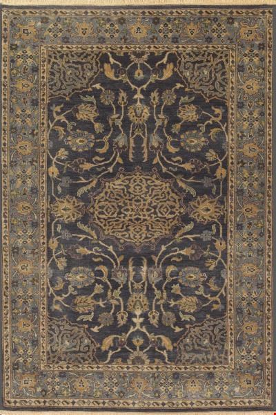 Momeni Shalimar (SHALISL-02BLU5686) Rectangle 0'7" x 5'6" Area Rug