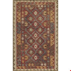 Momeni Tangier (TANGITAN-7RED2380) Runner 0'7