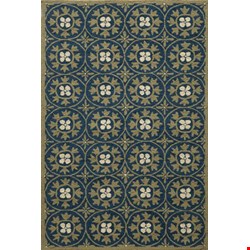 Momeni Veranda (VERANVR-30BLU2030) Rectangle 0'6