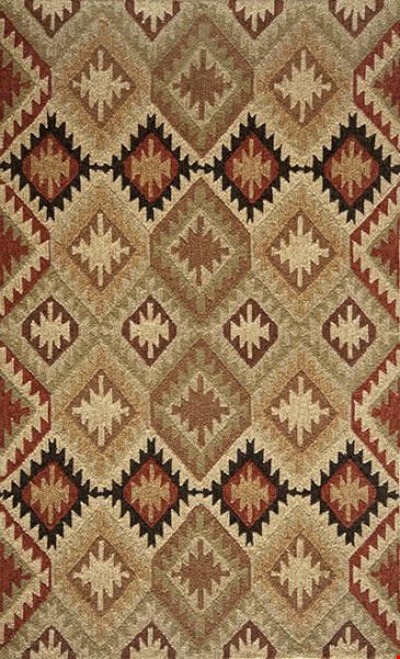 Momeni Veranda (VERANVR-41BLK2030) Rectangle 0'6" x 2'0" Area Rug