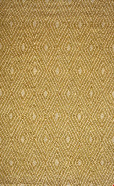 Momeni Veranda (VERANVR-44YEL900R) Round 0'6" x 9'0" Area Rug