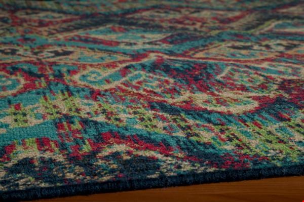 Momeni Vintage (VINTAVIN14BLU2779) Runner 0'5" x 2'7" Area Rug