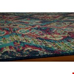 (VINTAVIN14BLU9AC6) Rectangle 0'6" 9'10"