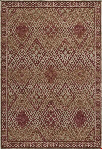 Momeni Vista (VISTAVA-04RED2276) Rectangle 0'7" x 2'2" Area Rug