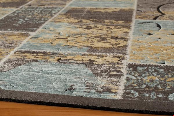 Momeni Vogue (VOGUEVG-01BLU80B0) Rectangle 0'8" x 8'0" Area Rug