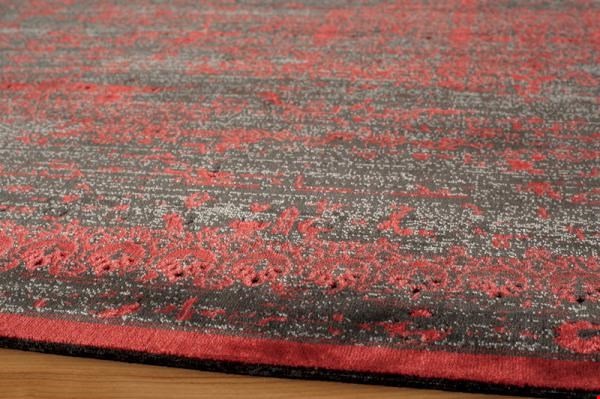 Momeni Vogue (VOGUEVG-03RED1827) Rectangle 0'4" x 1'8" Area Rug