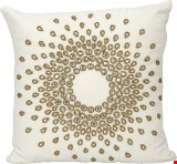 Nourison Couture Luster Sun Burst Beauty 16"x16" Pillow 798019031763